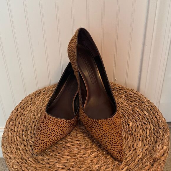 Antonio Melani Elegant Tan Women's Heels - 7.5 - Great Condition - Picture 2 of 13